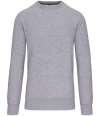 KB442 K442 Kariban Crew Neck Sweatshirt Oxford Grey colour image